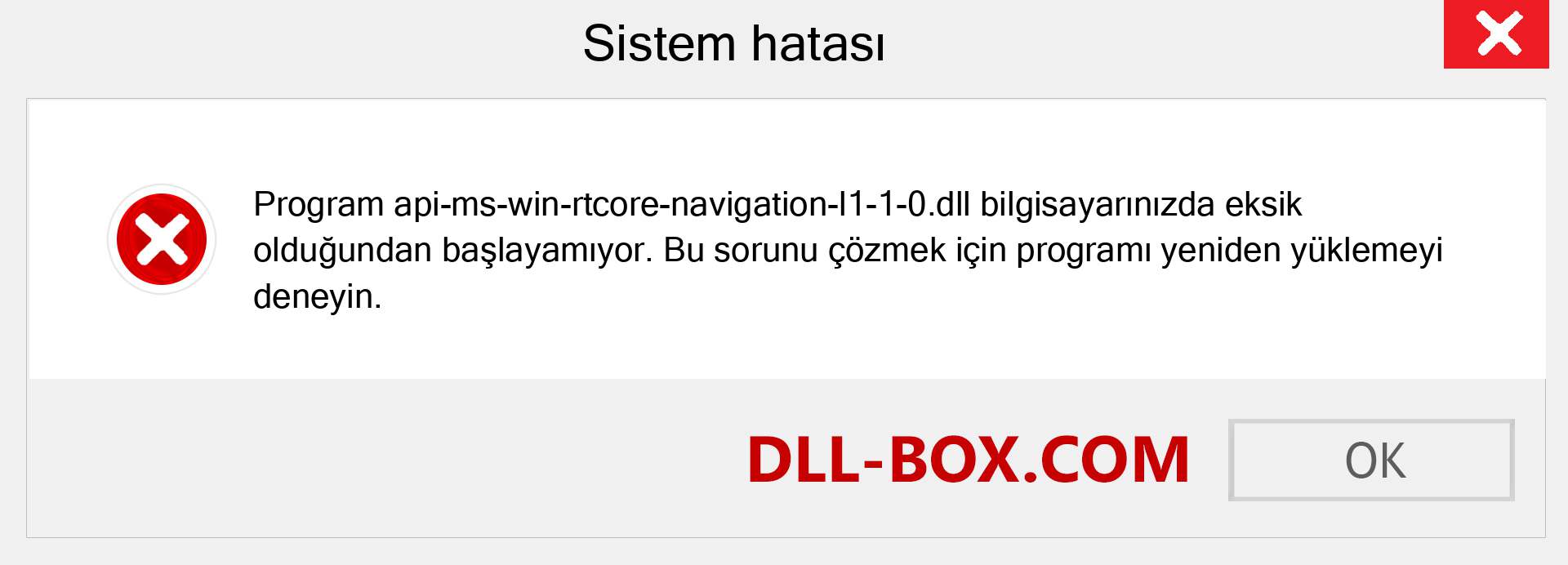 api-ms-win-rtcore-navigation-l1-1-0.dll dosyası eksik mi? Windows 7, 8, 10 için İndirin - Windows'ta api-ms-win-rtcore-navigation-l1-1-0 dll Eksik Hatasını Düzeltin, fotoğraflar, resimler